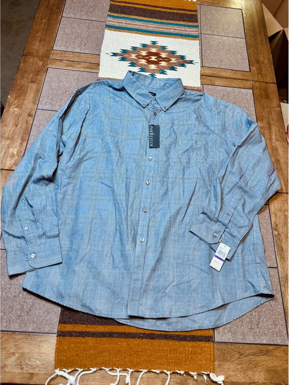 Men’s new dress shirt Van Heusen 2x